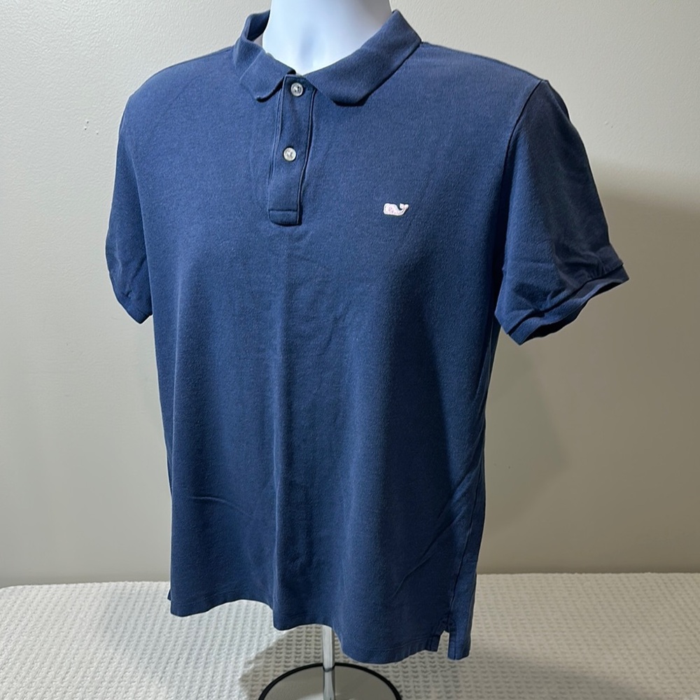 Vineyard Vines Blue Polo Classic Design